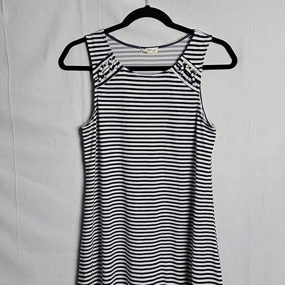 🖤 5/$20 🖤 ABOUT A GIRL.. striped dress.. - Picture 1 of 11